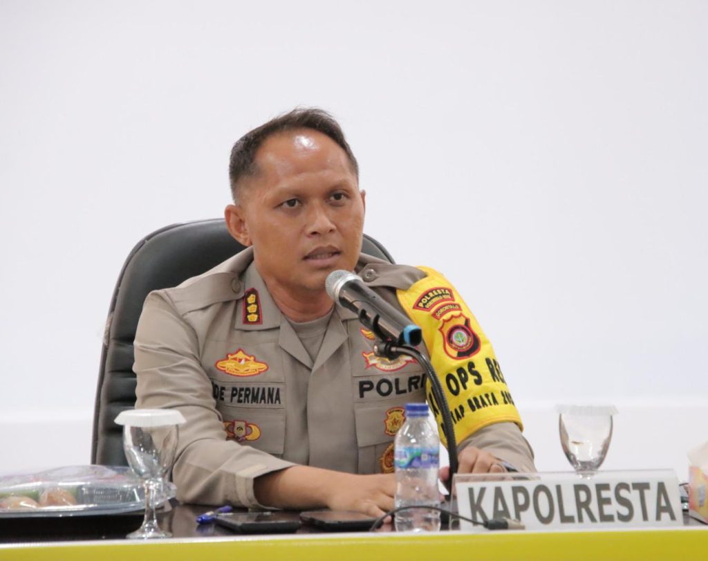 Jelang Pemilu 2024 Kapolresta Gorontalo Kota Jelaskan 4 Titik Lokasi