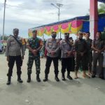 Sinergitas TNI Dan Polri Amankan Kegiatan Pilkades Di Wilayah Kabupaten Boalemo