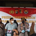 Press Konference, Polres Bone Bolango Berhasil Ungkap Kasus Pengguguran Kandungan Di Suwawa