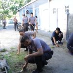 Sambut Hari Bhayangkara Ke 77, Polres Bone Bolango Gelar Bakti Sosial Bersih-Bersih Tempat Ibadah