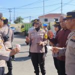 Jamin Kesehatan Personil OMB,Satgas Dokes Polresta Gorontalo Kota Berikan Obat dan Suplemen