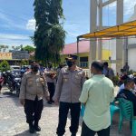 Kapolres Gorontalo Kota Cek Langsung Personel Pengamanan Ibadah Kenaikan Isa Almasih