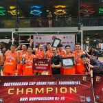 Irwasda Polda Gorontalo Tutup Turnamen Basket Ball Dalam Rangka Hari Bhayangkara Ke-76
