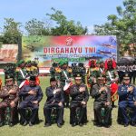 Sinergitas TNI-POLRI, Kapolda Gorontalo Hadiri Upacara HUT TNI ke-77, “TNI Adalah Kita”
