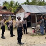 Patroli Sepeda Samapta Polda Gorontalo, Keliling Pantau Situasi Kamtibmas dan Imbau Masyarakat Disiplin Prokes