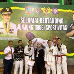 Kejuaraan Taekwondo Antar Dojang Se-Provinsi Gorontalo, 4 Atlet Polda Gorontalo Berhasil Raih 4 Mendali