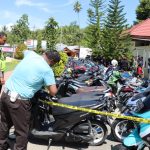 Razia Balap Motor di Bulan Ramadhan, Satlantas Polres Bone Bolango Jaring 98 Unit Motor
