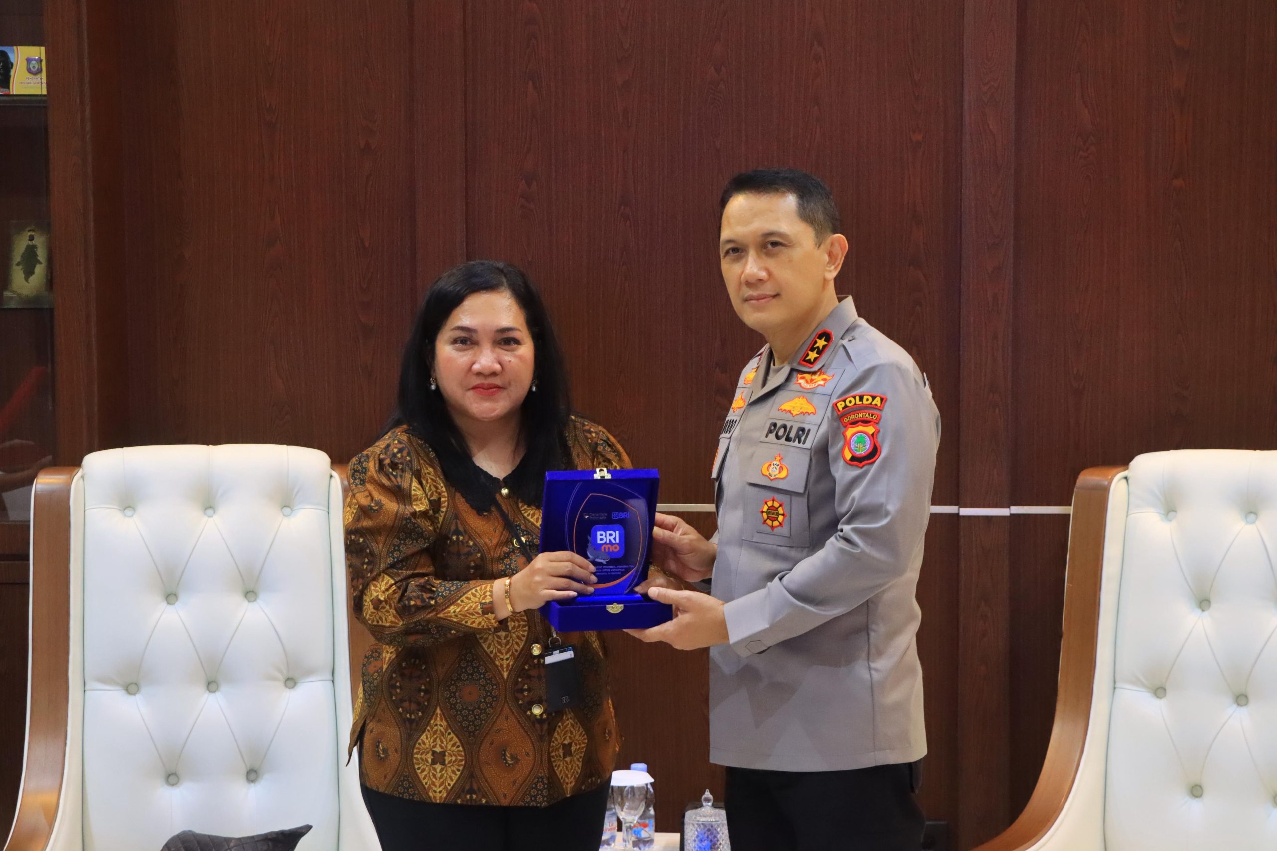 Kapolda Gorontalo Sambut Audiensi BRI Kanwil Manado, Perkuat Kolaborasi Layanan Publik
